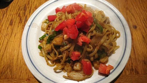 「カレーミート（レギュラー）　６８０円」@関谷スパゲティの写真