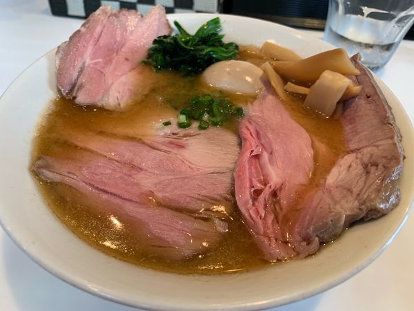 「特製濃厚醤油そば   1050円」@麺や 彩～iro～の写真