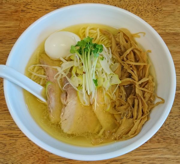 「特製鶏塩拉麺」@麺屋 心羽の写真