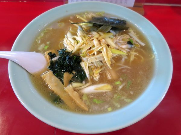「ネギラーメン ７００円 ※麺硬め」@ラーメンショップ 黒磯店の写真