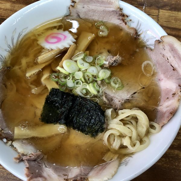 「手打ちチャーシューメン」@藤屋の写真