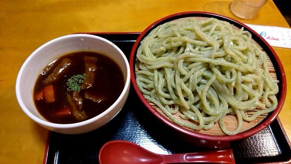 「デミグラスつけ麺　850円」@牛骨ロックの写真