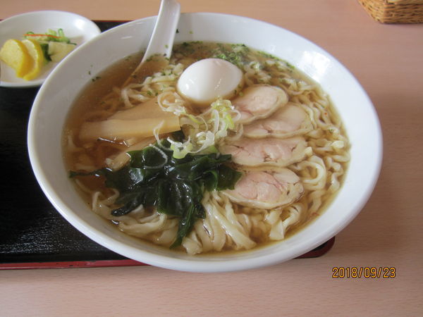 「菊屋らーめん８５０円手打ち麺」@自家製ラーメン 菊屋食堂の写真