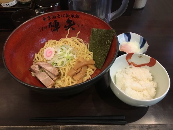 「油そば」@陣矢 東京油そば伝承館 上野の陣の写真