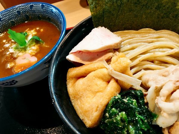 「☆つけ麺と特製トッピング☆」@らー麺土俵 鶴嶺峰の写真