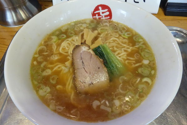 「中華そば（小）+チャーハン（小）」@中華そば まるきの写真