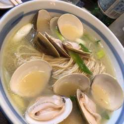 蛤塩そば　1000円