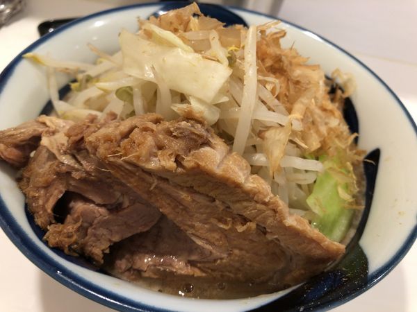 「ミニラーメン（豚1枚）」@ハイパーファットンの写真