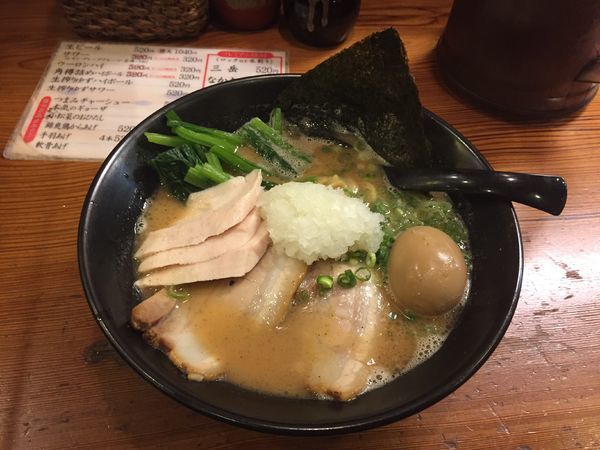 「特製鶏白湯らーめん」@三代目麺処 「まるは」極 船橋店の写真