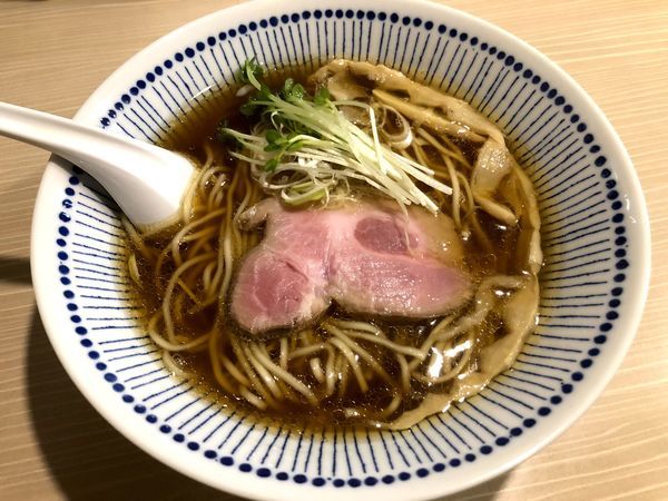 「香味中華そば（810円）」@麺屋 鶯 uguisuの写真