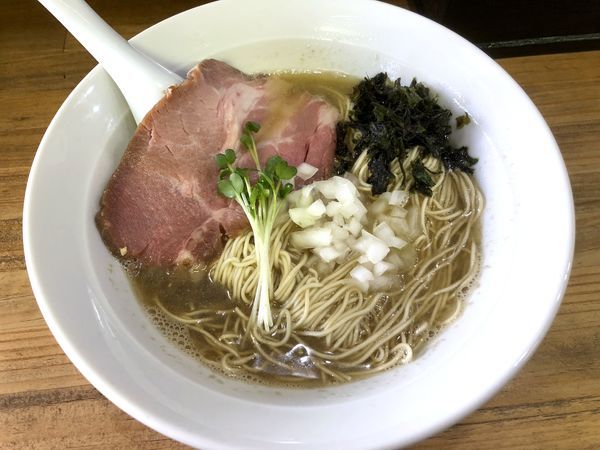 「煮干醤油そば（800円）」@へべれ家の写真