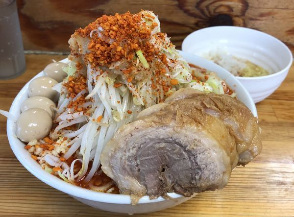 「ラーメン 子豚増し ホットマン コッコマン」@ハイマウントの写真