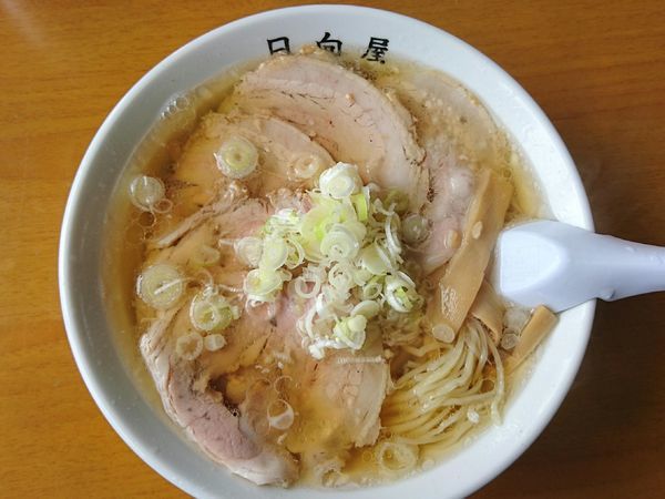 「チャーシューメン」@青竹手打ちラーメン 日向屋の写真