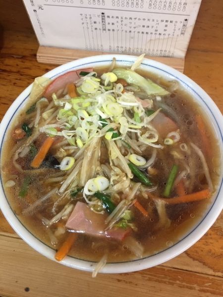 「もやしそば　600円」@代一元の写真