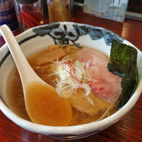 「らーめん（塩）」@麺心 あしまるの写真
