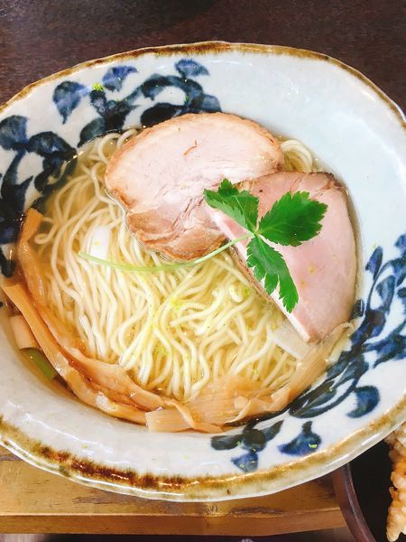 「ゆず塩そば」@麺屋 椿丸の写真