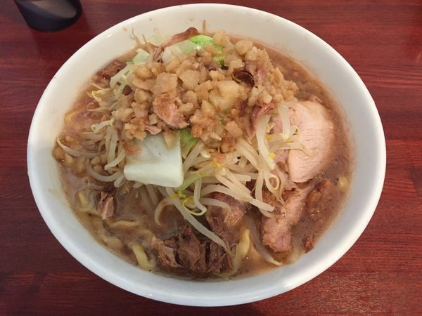 「ラーメン（野菜増し）（750円）」@俺の生きる道 つくば店の写真