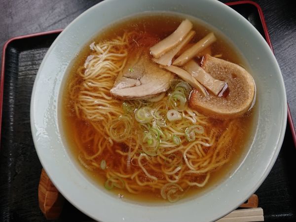 「中華そば 550円」@そば処 おお山の写真