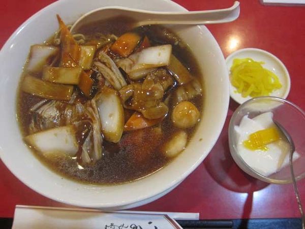 「五目湯麵単品　600円（ランチ）」@花彫酒家の写真