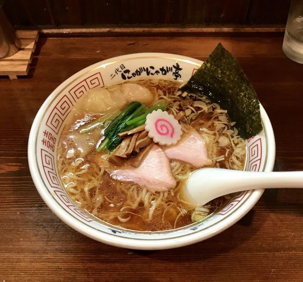 「雲呑中華そば」@二代目 にゃがにゃが亭の写真