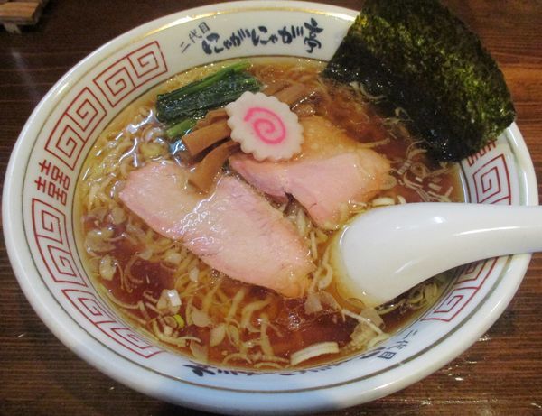 「中華そば　730円」@二代目 にゃがにゃが亭の写真