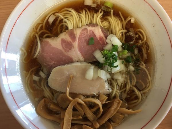 「煮干しそば 780円」@らーめんTSUBAKIYAの写真