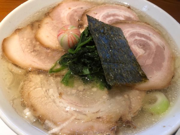 「塩生姜らぁめん（チャーシュー）」@らぁめん 生姜は文化。の写真