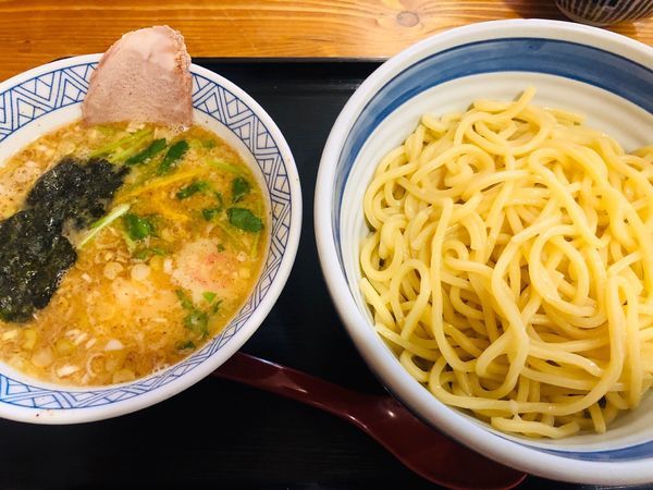 「特製つけ麺中盛」@中華そば 門ぱち 浦和美園店の写真