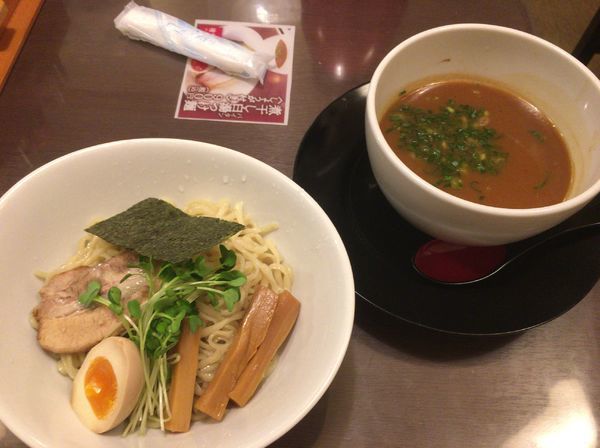 「つけ麺 しょうゆ味」@ひのき食堂の写真