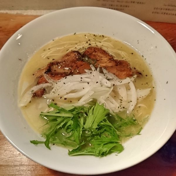 「トリソバ（塩）　780+税」@natural taste cafe analogの写真