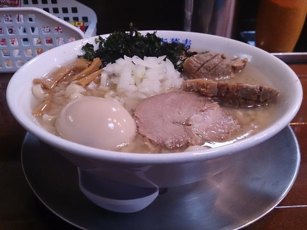 「特製背脂煮干しそば」@燕三条中華そば ぎと家 武里本店の写真