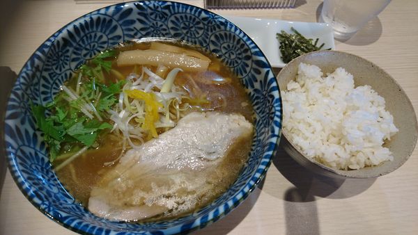 「焼きあご醤油お茶漬けセット」@麺匠 いし井の写真