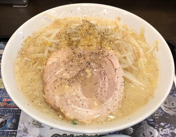 「【限定】げんこつらあめん GHOST（￥800）」@らあめん花月嵐 浅草橋店の写真