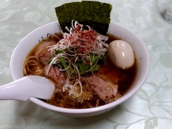 「特製旨辛醤油らーめん(並盛)1,150円」@房州華乃蔵の写真