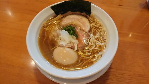 「味玉煮干そば」@らーめん専門 うしおととりの写真