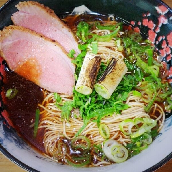 「【限定】鴨そば ８５０円」@へべれ家の写真