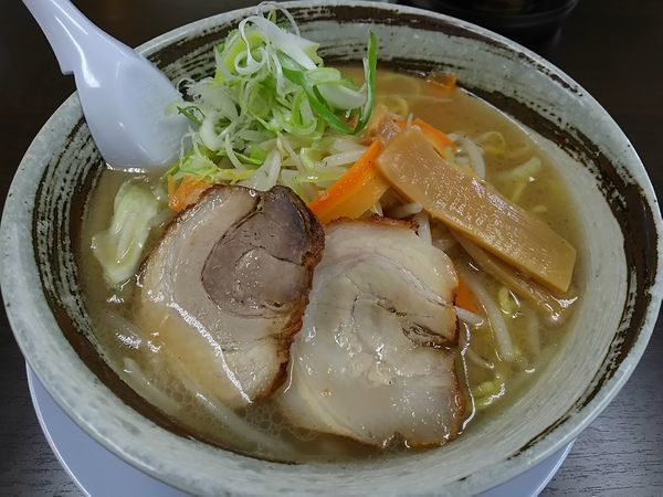 「札幌塩ラーメン　大盛」@麺や てっちんの写真