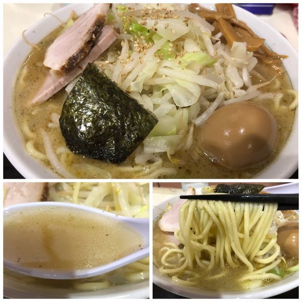 「野菜ラーメン 820円 塩に変更 30円 麺カタメ」@所沢大勝軒の写真
