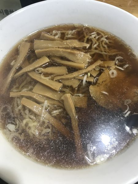 「しなちくラーメン  400円」@ラーメン三吉の写真