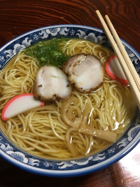 「中華そば 大盛り」@朝日屋の写真