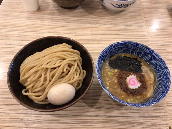 「味玉つけめん」@次念序 モラージュ菖蒲店の写真