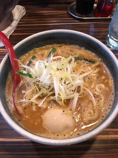 「海の味噌味玉そば」@中華そば 螢の写真