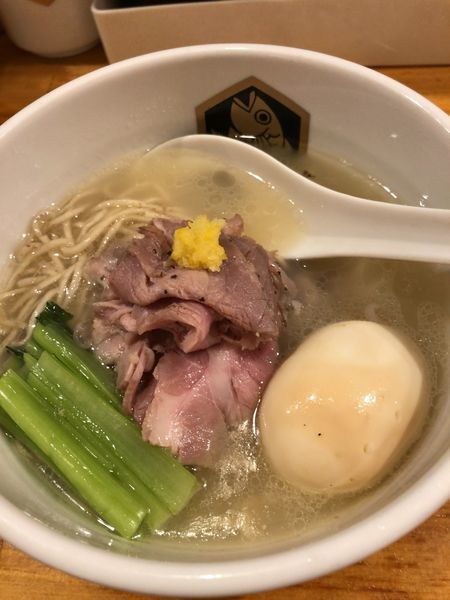 「味玉真鯛らーめん ¥900」@真鯛らーめん 麺魚の写真