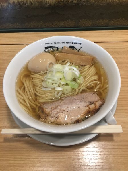 「らーめんmacro大盛:900円」@人類みな麺類の写真