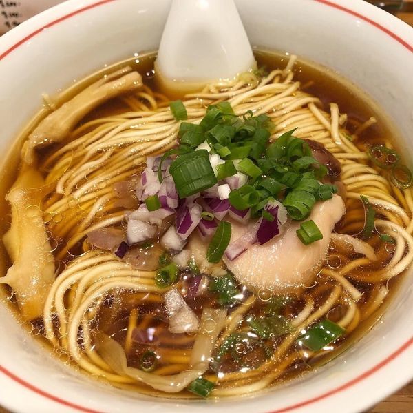 「限定 村越そば 900円 替え玉200円 プレモル小瓶400円」@麺尊 RAGEの写真