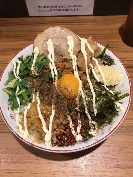 「【限定】台湾まぜそば（大）」@びんびん豚の写真