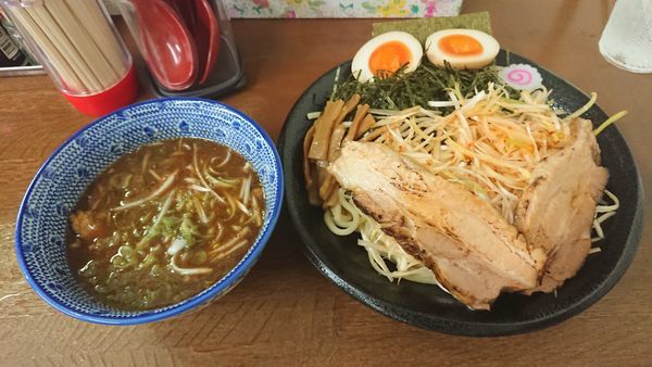 「ネギつけそば（並） 950円 + クーポン味玉」@麺屋こうきの写真