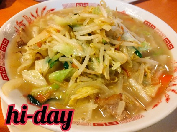 「タンメン(麺少なめ)￥470」@日高屋 指扇店の写真