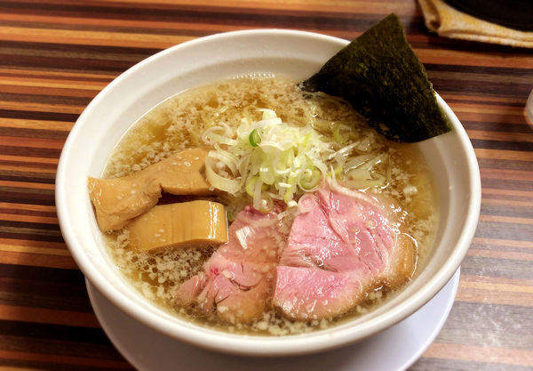 「あってりらぁめん(750円)細麺・醤油」@めん処 倖佳の写真