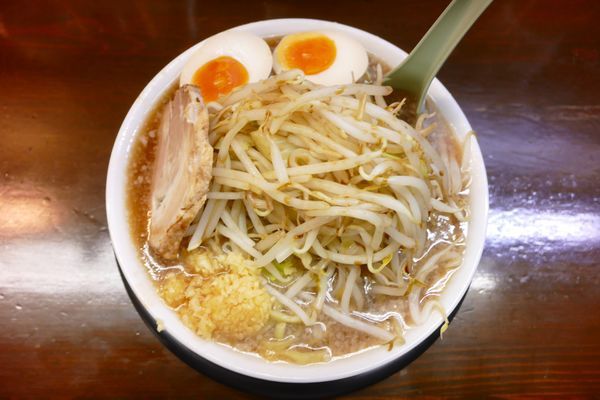 「輝らーめん¥780／ニンニク¥0」@麺屋 輝の写真